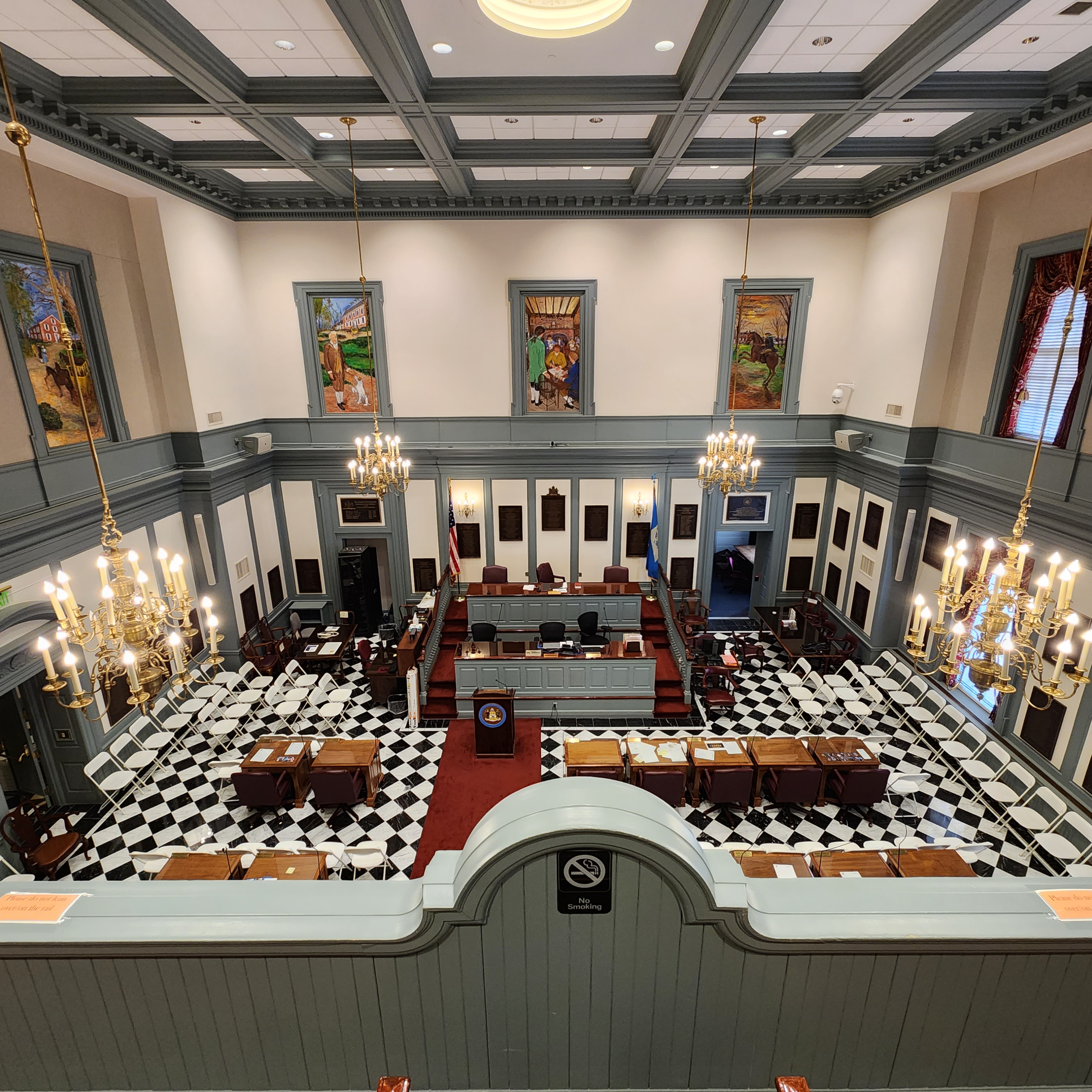 A Peek at Delaware’s Legislative Hall